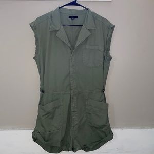 American Eagle Utility Romper